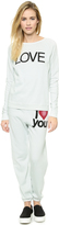 Thumbnail for your product : Freecity Love You Super Beat Sweatpants