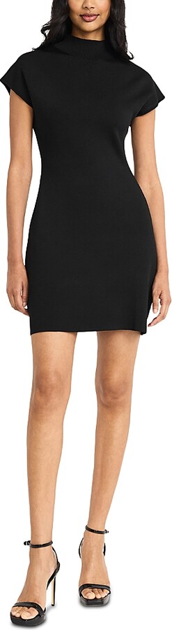 Donna Morgan High Neck Mini Dress