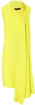 Thumbnail for your product : Alexander Wang Citrine Yellow Scarf Drape Dress