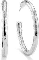 Thumbnail for your product : Ippolita Glamazon - Number 3 Skinny Hammered Hoop Earrings