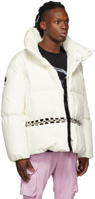 MONCLER GENIUS SSENSE Exclusive 6 Moncler 1017 Alyx 9SM Off-White Down Arbutus Jacket
