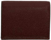 Thumbnail for your product : Thom Browne Burgundy Double Sided Card Holder