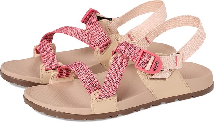 Chaco Lowdown Sandal Women's Shoes Meadow Blossom : 10 B - Medium, Textile