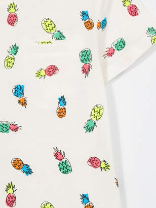 Stella McCartney Kids pineapple print T-shirt
