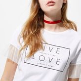 Thumbnail for your product : River Island Womens Red patent choker