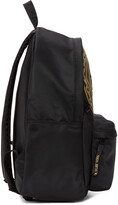 Thumbnail for your product : Versace Jeans Couture Black Barocco Big Logo Backpack