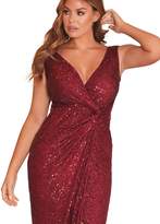 Thumbnail for your product : Jessica Wright Sistaglam Loves Sandra Sequin Maxi Dress