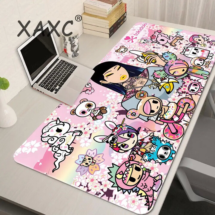 AliExpress Japan Cute Tokidoki Mousepad Boy Pad Natural Rubber Gaming mousepad Desk Mat Size for Gameing World of tanks CS GO Zelda