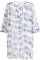 Thumbnail for your product : Heidi Klein Crinkled Printed Silk-Gauze Coverup