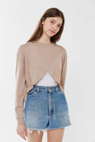 Thumbnail for your product : Out From Under Zac Asymmetrical Cropped Top
