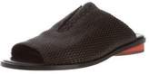 Thumbnail for your product : Zero Maria Cornejo Embossed Mesh Slide Sandals