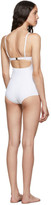 Thumbnail for your product : Dolce & Gabbana White Cup One-Piece Swimsuit