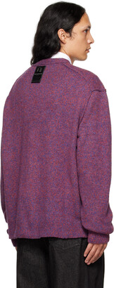 Wooyoungmi Pink Exposed Seam Cardigan