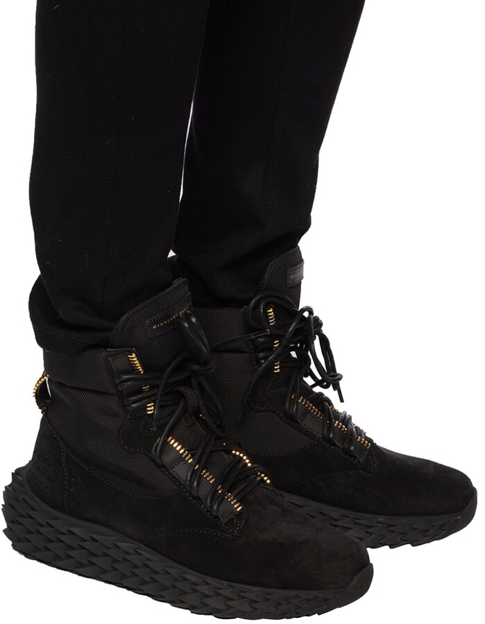 Giuseppe Zanotti 'Urchin' High-top Sneakers Women's Black - ShopStyle