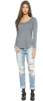 Thumbnail for your product : Chaser Knot Back Long Sleeve Top