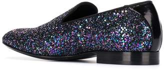 Jimmy Choo Thame glitter slippers