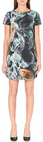 Thumbnail for your product : Ted Baker Gem-print satin tunic dress