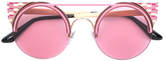 Thumbnail for your product : Bulgari enamelled cat eye sunglasses