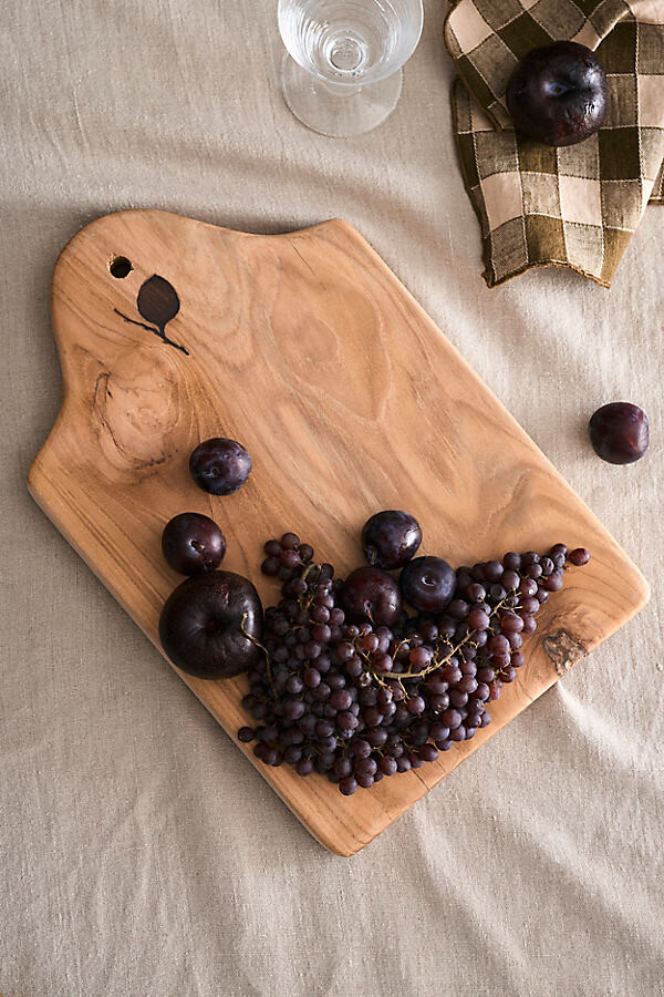 Kuba Teak Root Serving Board at Terrain