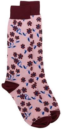 Marni floral print socks