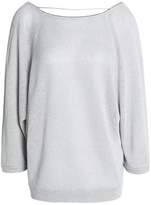 Brunello Cucinelli Bead-Embellished Linen-Blend Sweater