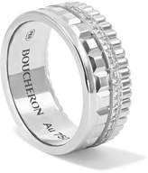 Thumbnail for your product : Boucheron Quatre Radiant Edition Small 18-karat White Gold Diamond Ring
