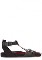Thumbnail for your product : Isabel Marant Layne black leather sandals