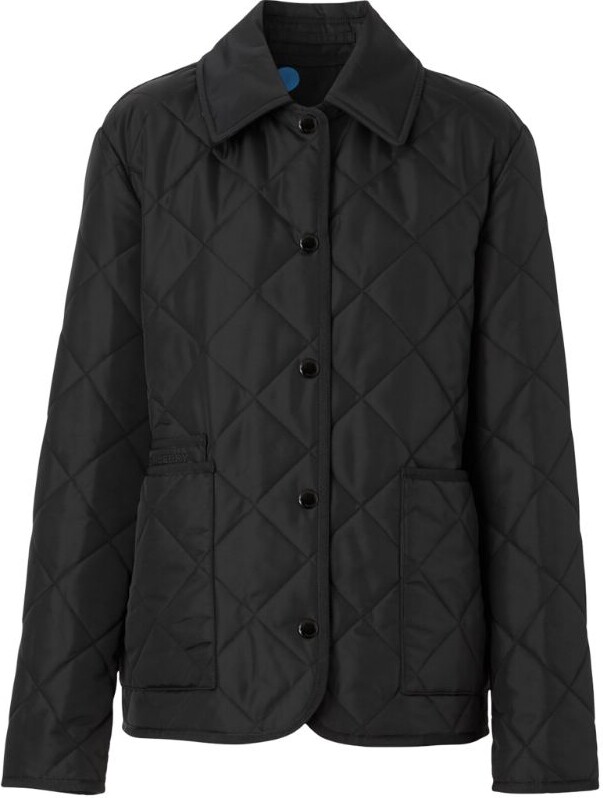 Burberry Quilted Field Jacket ShopStyle