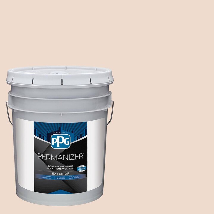 PERMANIZER 5 gal. PPG1069-1 Nosegay Semi-Gloss Exterior Paint