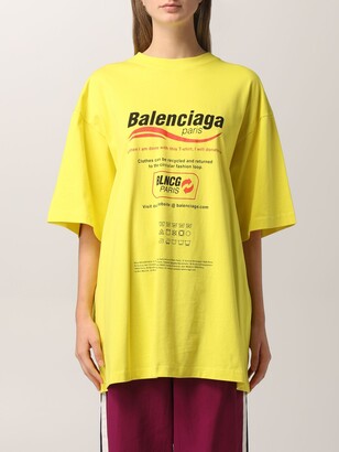 Balenciaga T-shirt women - ShopStyle