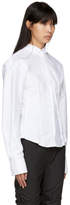 Thumbnail for your product : Jacquemus White La Chemise Pinces Shirt