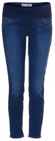 Thumbnail for your product : Topshop Moto 'Leigh' Skinny Maternity Jeans (Mid Stone)