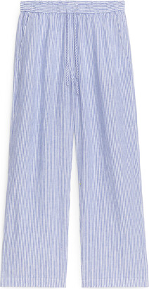 Arket Linen Drawstring Trousers