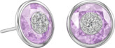 Thumbnail for your product : Bhansali 18k White Gold 10mm Round Stud Earrings w/ Diamonds