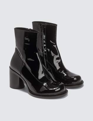 Maison Margiela Ankle Patent Leather Boots