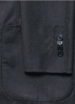 Thumbnail for your product : Nobrand Reversible wool-silk blazer