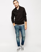 Thumbnail for your product : Selected Jumper With Shawl Collar