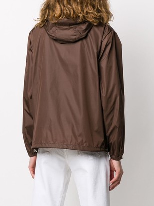 Moncler Hooded Zip-Up Jacket