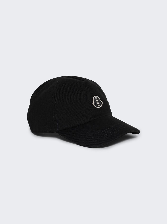 X Moncler Baseball Hat Black