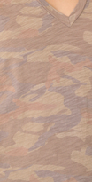 Thumbnail for your product : Monrow Oversized V Neck Camo Tee