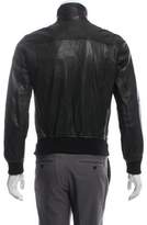 Thumbnail for your product : John Varvatos Leather Bomber Jacket