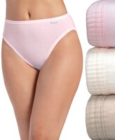 Thumbnail for your product : Jockey Elance French Cut 3 Pack Underwear 1485 1487, Extended Sizes - Deep Blue Heather/Deep Blue Dot/Sea Blue