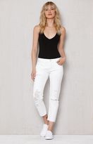 Thumbnail for your product : PacSun Ice White Ripped Girlfriend Jeans