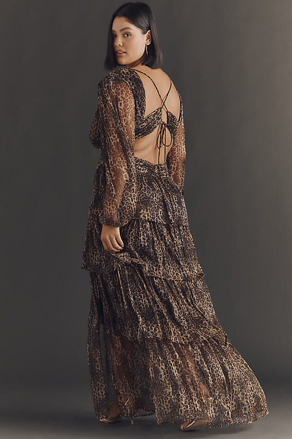ASTR the Label Anora Tiered Maxi Dress