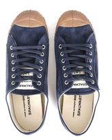 Thumbnail for your product : Comme des Garcons Shirt Blue Suede Sneaker