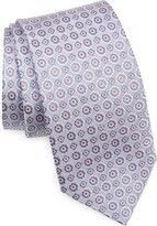 Thumbnail for your product : Eton Circle Medallion Silk Tie