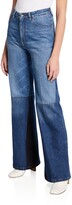Thumbnail for your product : Victoria Beckham Patchwork Flare Jeans