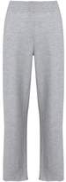 Thumbnail for your product : Calvin Klein Collection Marled Knitted Cashmere Wide-Leg Pants