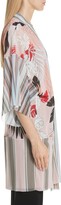 Thumbnail for your product : Fuzzi Mixed Print Long Tulle Cardigan