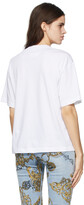 Thumbnail for your product : Versace Jeans Couture White & Gold Logo T-Shirt